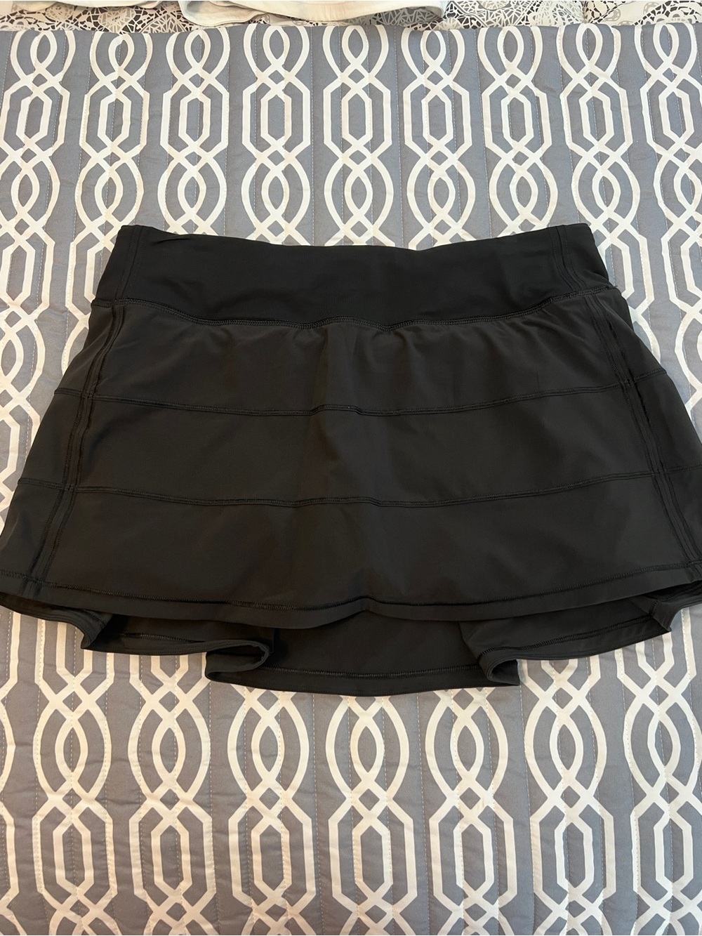 Lululemon Pace Rival Mid Rise Skirt 12” length
